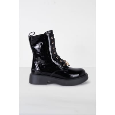 Moschino Ankle Boots Black Maat: 36 | Laarzen Outlet | Dames | Zwart