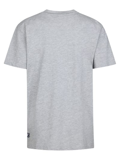 Petrol Industries - Jongens Logo T-shirt Gran Turismo Drift - Grijs - Maat 104