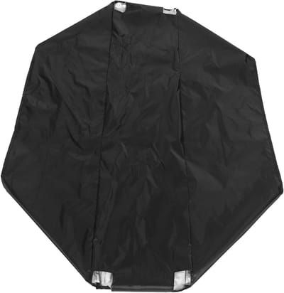 Houtrekhoes - Brandhout beschermhoes - Hout Opslag - Waterdicht Oxford Materiaal - 150 x 36 x 36 cm - Zwart