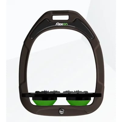 Ultra Grip Platte Beugels Bruin/Zwart/Groen Flex-On Green Composite