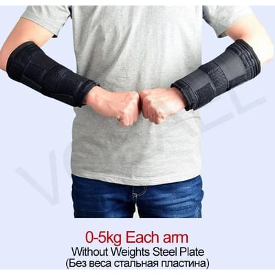 Gilet Lesté réglable 15-35Kg pour Entraînement de Boxe Salle de Sport Fitness Course à Pied Entraînement Sable Vêtements Équipement gray