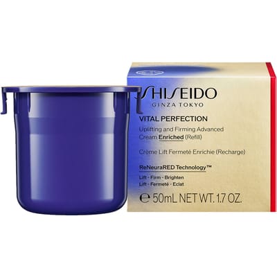 Shiseido Uplifting And Firming Advanced Cream Enriched Refill Shiseido - Vital Perfection Uplifting And Firming Advanced Cream Enriched Refill  - 50 ML