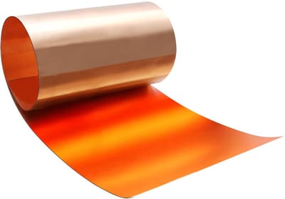 Koperen Plaatrol 1000x200x0,5 mm - Duurzame en Veelzijdige Koperfolie voor Reparatie en Klussen