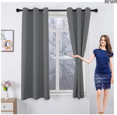 RFWR® Verduisterende Gordijnen met Ringen 220x70 cm - Ondoorzichtig, Lichtdoorlatend, Veel Kleuren en Maten