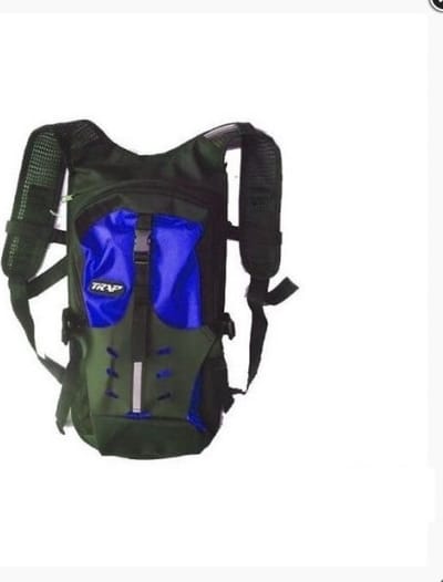 mad soft bag voor twee wielen mad trap zwart en blauw nieuw