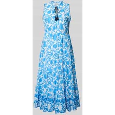 midi-jurk in all-over look