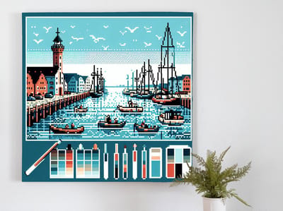 Kunstprint | Wanddecoratie | Forex | 80 × 80 cm