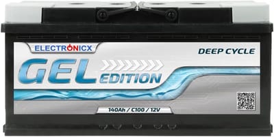GEL Accu 140Ah 12V voor Camper en Boot