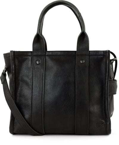 Bear Design Pepe S Leren Totebag - Handtas - Schoudertas - Zwart