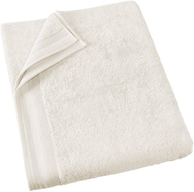 De Witte Lietaer Badlaken Contessa, Vanilla - 100 x 150 cm - Katoen