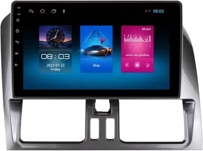 Autoradio met bluetooth - Carplay - Voor Volvo XC60 (2008-2017) - Geschikt voor Apple en Android - Stereo - Navigatie - Navigatiesysteem auto - 1GB 16GB