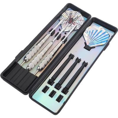 Metalen Tip Darts Set IJzer Aluminium Lichtgewicht Verbeterde Grip Professionele Metalen Darts voor Dartbord gray