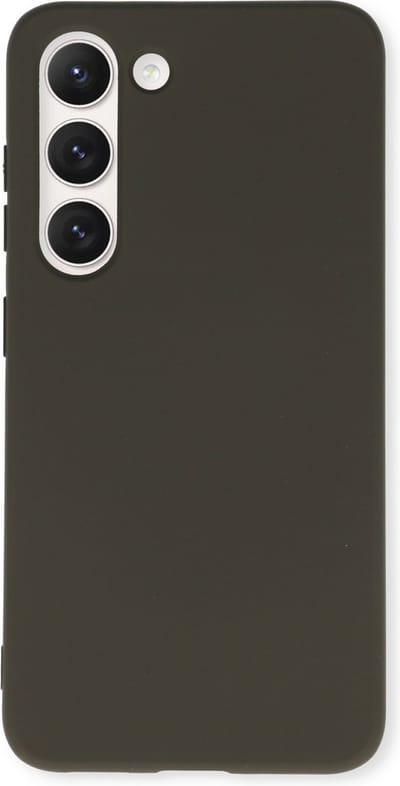 Casemania Hoes Geschikt voor Samsung Galaxy S23 - Grijs - Extra Stevig Siliconen Back Cover