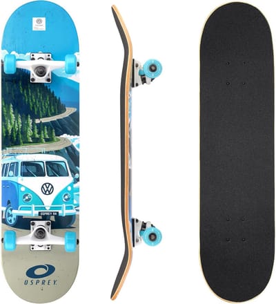 Compleet Dubbelzijdige Trick Skateboard 31 Inch Esdoorn - Ideaal voor Beginners