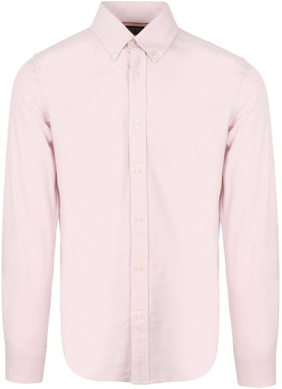 Steppin' Out Overhemd Oxford Roze - Maat S - Heren - Casual Shirt