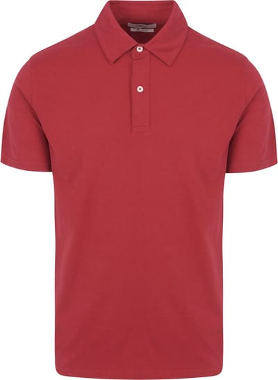 King Essentials The James Poloshirt Rood - Maat M - Heren - Polo shirt Heren met Korte mouw