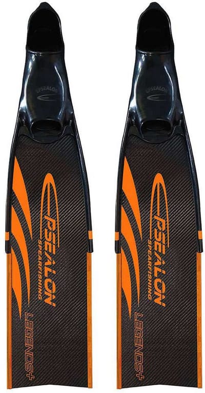 Epsealon Legends+ Speervissen Vinnen Zwart EU 38-39