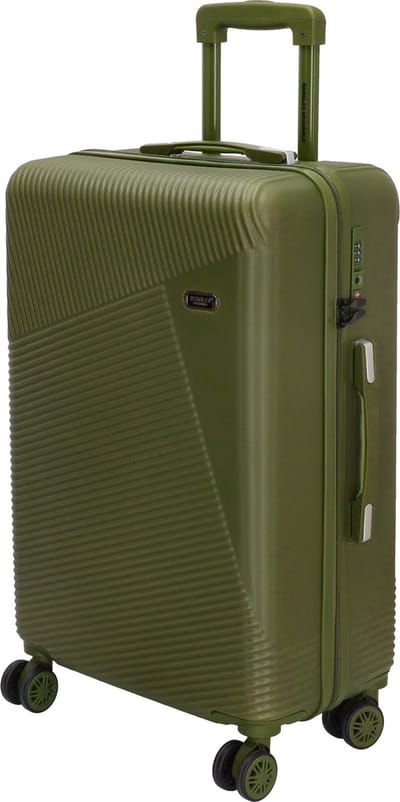 Beagles Originals Easy Travel Middelgrote Koffer - 65 cm - 60 liter - Olijfgroen