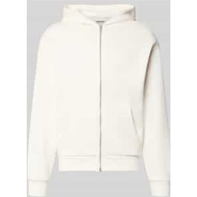 regular fit sweatjack met kangoeroezak