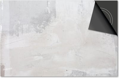 Inductie beschermer 60x60 - afdekplaat inductie mat - Dietrix Kookplaat beschermer - Exclusief - Beton - Muur