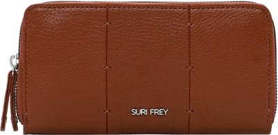 SURI FREY Portemonnee Dorothy Zip Around Wallet Cognac Bruine
