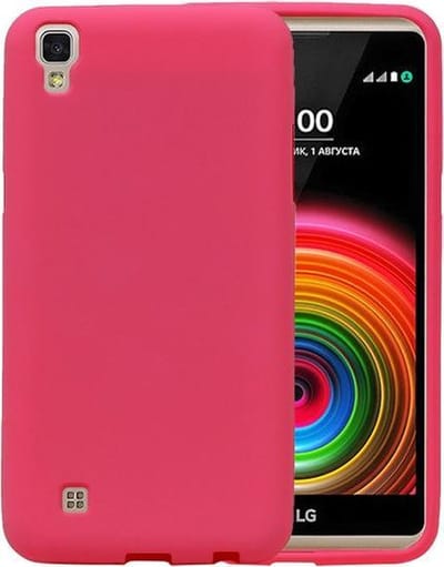BestCases.nl Roze Zand TPU back case cover hoesje voor LG X Power K220