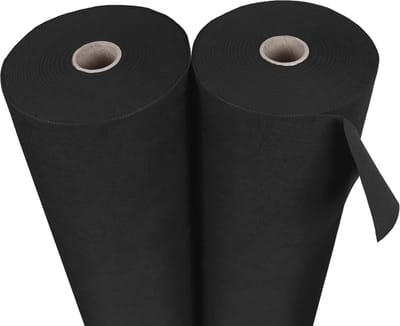 Tuinvlies Onkruidvlies Zwart 1,6m 150g/m2 UV-bestendig voor Mulchen en Tuinbouw