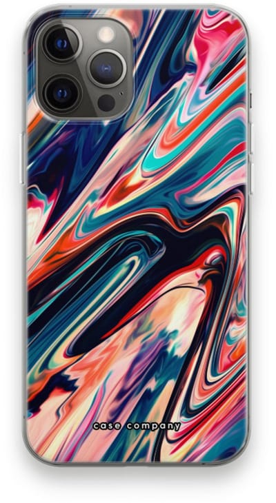 Case Company® - Hoesje geschikt voor iPhone 12 Pro Max hoesje - Quantum Being - Soft Cover Telefoonhoesje - Bescherming aan alle Kanten en Schermrand