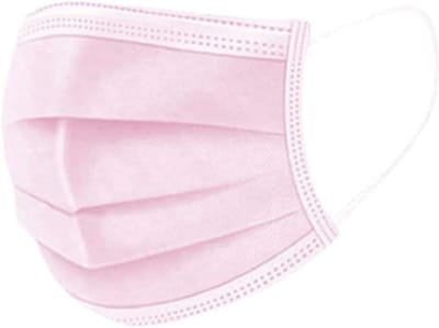 100x Mondkapjes Roze – Wegwerp 3-Laags Mondmasker voor Volwassenen – Ademend en Comfortabel