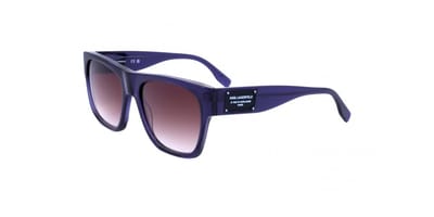 Karl Lagerfeld KL6074S Dark blue 55/18/140 UNISEX Zonnebrillen
