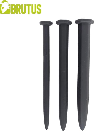 Nailed It! - 3 gladde silicone urethral dilator sound set