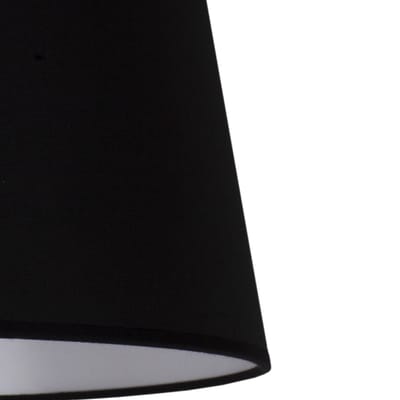 Duolla Lampenkap Classic L voor vloerlampen, zwart