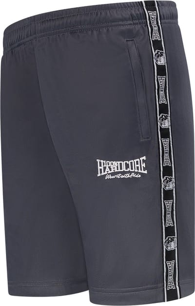 100% Hardcore Korte Trainingsbroek Essential Grijs - Maat: XL