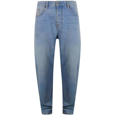Diesel Heren D-Viker Jeans (Lichtblauw)