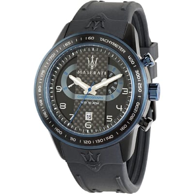 Maserati Corsa R8871610002 Quartz Herenhorloge zwart
