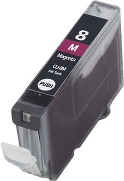 CLI-8 Magenta - Huismerk inktcartridge compatible met Canon PIXMA IP 3300 / Canon PIXMA IP 3500 / Canon PIXMA IP 4200 / Canon PIXMA IP 4300 / Canon PIXMA IP 4500 / Canon PIXMA IP 5200 / Canon PIXMA IP 5200 R / Canon PIXMA IP 5300 / PIXMA IP 6600