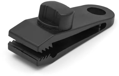 3 stuks - Zware zeilklemmen 8,5cm - tentklemmen - kwikclips - krokodillenklemmen - afdekzeil - dekzeil - grondzeil