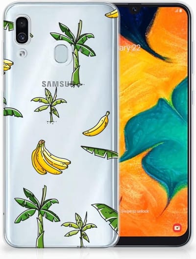 Samsung Galaxy A30 TPU Case Banana Tree