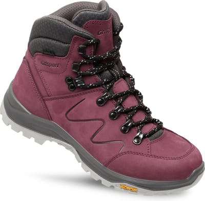 Grisport Grisport Boston Mid Wandelschoenen Dames - Burgundy - Maat 39
