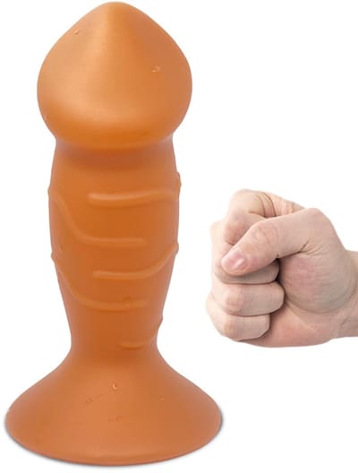 MEGA Dildo - Buigbaar - Buttplug - Groot