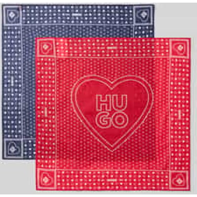 Sjaal van puur katoen model '2Bandana'