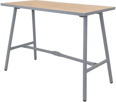TRUTZHOLM - werkbank - opklapbare - van staal en multiplex - 100 x 50 x 84 cm - draagvermogen 150 kg