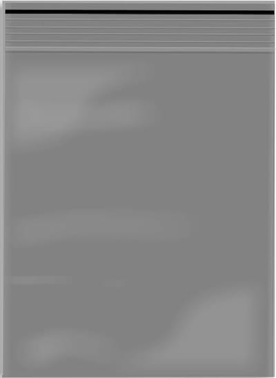 100x Gripzakjes 55 x 65 mm Black Tinted/ Zwart Tint Gekleurd 90 MICRON DIK ZWARE KWALITEIT