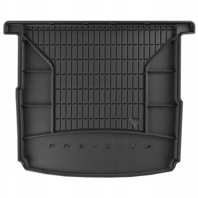 Premium Rubber Kofferbakmat met Organizer Functie – Geschikt voor SSANGYONG Rexton W 2012-2017 – 7-persoons uitvoering (3e zitrij ingeklapt) – TPE Rubber – Hoge Rand 5 cm