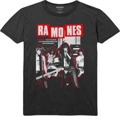 Ramones - Barcelona Heren T-shirt - S - Zwart