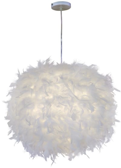 Modern Hanglamp Veren Kroonluchter Plafondlamp voor Slaapkamer Woonkamer Gang Wit