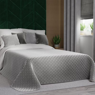Dubbelzijdige Decoratieve Plaid Antraciet 170x210cm