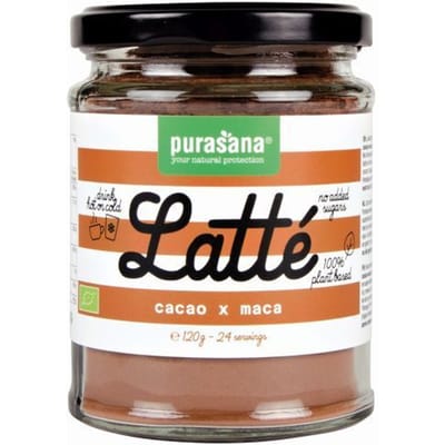 Purasana Latte cacao maca vegan bio (120g)