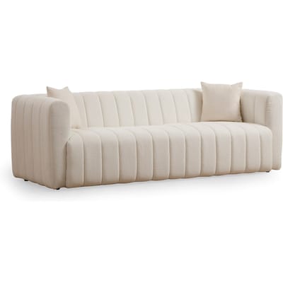 4-zitsbank Royal bouclé | Atelier Del Sofa