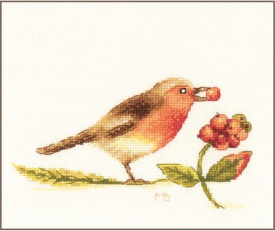 Lanarte - Telpakket kit - Roodborstje - Marjolein Bastin - PN-0188024
